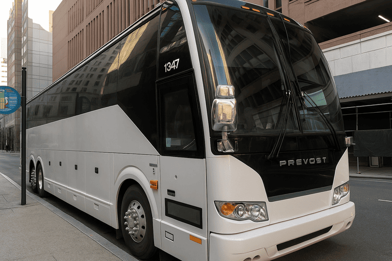 a Charter Bus Rental Valdosta coach bus